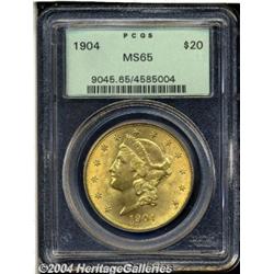 1904[$20] MS65 PCGS.