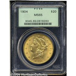 1904[$20] MS65 PCGS.