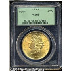 1904[$20] MS65 PCGS.