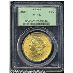 1904[$20] MS65 PCGS.