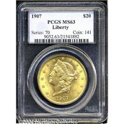 1907[$20] MS63 PCGS.