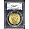 Image 1 : 1907[$20] MS63 PCGS.
