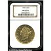 Image 1 : 1907-S[$20] MS62 Prooflike NGC.