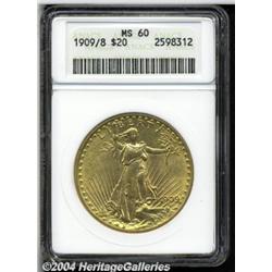 1909/8[$20] MS60 ANACS.