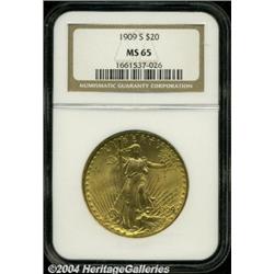 1909-S[$20] MS65 NGC.