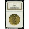 Image 1 : 1909-S[$20] MS65 NGC.
