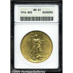 1914[$20] MS61 ANACS.