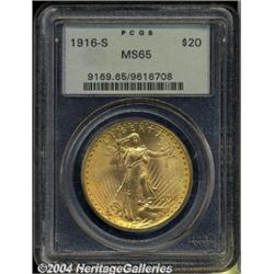 1916-S[$20] MS65 PCGS.