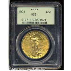 1924[$20] MS61 PCGS.