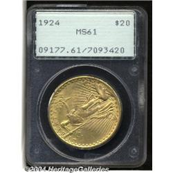 1924[$20] MS61 PCGS.