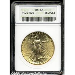 1924[$20] MS62 ANACS.