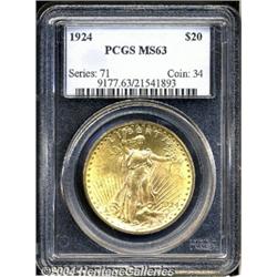 1924[$20] MS63 PCGS.