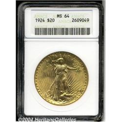 1924[$20] MS64 ANACS.