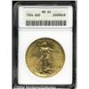 Image 1 : 1924[$20] MS64 ANACS.