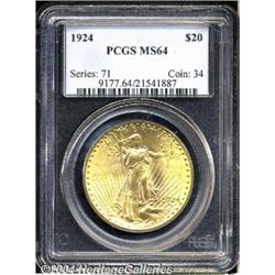 1924[$20] MS64 PCGS.