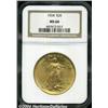 Image 1 : 1924[$20] MS66 NGC.