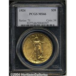 1924[$20] MS66 PCGS.
