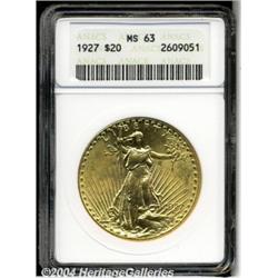1927[$20] MS63 ANACS.