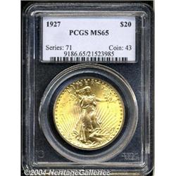 1927[$20] MS65 PCGS.