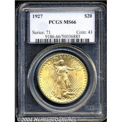 1927[$20] MS66 PCGS.