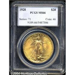 1928[$20] MS66 PCGS.