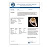 Image 3 : 1.2 CTW Intense Fancy Yellow Diamond Engagement Art Deco Ring 18K Rose Gold - REF-290W9F - 37834