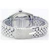 Image 3 : Rolex Men's Stainless Steel, QuickSet, Diam Dial & Diam/Sapphire Bezel - REF-521N3A
