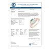 Image 2 : 1.41 CTW Aquamarine & Diamond Ring 18K Rose Gold - REF-42X8T - 10588
