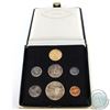 Image 1 : 1967 Canada Silver/Gold Confederation Commemorative Year Set with $20 Gold in Original Black Display