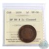 Image 1 : 1-cent 1859 DP N9 #2 ICCS Certified VF-30 (cleaned)