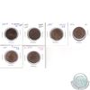 Image 1 : 1-cent 1890H AU-UNC, 1892 AU-UNC, 1895 UNC+, 1896 AU, 1897 BU, 1898H UNC+. 6pcs