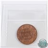 Image 2 : 1-cent 1909 ICCS Certified MS-65 Red! A deep cherry red coin with radiant luster. Tied for 2nd Highe