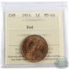 Image 1 : 1-cent 1914 ICCS Certified MS-64
