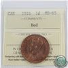 Image 1 : 1-cent 1916 ICCS Certified MS-65 RED!