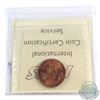 Image 2 : 1-cent 1928 ICCS Certified MS-65 Red. Tied for Highest Grade.