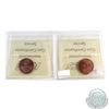 Image 2 : 1-cent 1932 & 1935 Both ICCSMS-64 RED! 2pcs