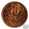Image 3 : 1-cent 1947 Maple Leaf, Blunt 7 ICCS Certified MS-65; Red