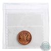 Image 2 : 1-cent 1965 SmBds Ptd 5 ICCS Certified MS-66; Red. Tied for the Finest Known