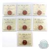 Image 1 : 1-cent 2000, 2002, 2002P, 2003 New Effigy, 2003, 2003P New Effigy & 2003P ICCS MS-66. 7pcs