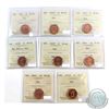 Image 1 : 1-cent 2002, 2002P, 2003 & 2003P, 2004 & 2004P, 2005 & 2005P all ICCS Certified MS-66 RED! A great L
