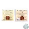 Image 1 : 1-cent 2006 Non-Magnetic, 2006P Magnetic, Both ICCS Certified MS-67 RED! Tied for the highest grade 