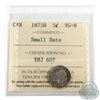Image 1 : 5-cent 1875H Small Date ICCS Certified VG-8