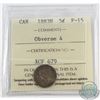 Image 1 : 5-cent 1883H Obverse 4 ICCS Certified F-15. RARE! Only 23 Examples Certified to date. Among the fine