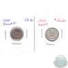 Image 1 : 5-cent 1900 Oval AU, 1900 Round VF-EF. 2pcs