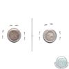 Image 2 : 5-cent 1900 Oval AU, 1900 Round VF-EF. 2pcs