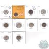 Image 1 : 5-cent 1911 AU, 1912 UNC, 1913 EF Wizzed, 1914 VF, 1915 VF, 1916 VF, 1917 EF, 1918 EF, 1919 UNC, 192