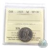Image 1 : 5-cent 1925 ICCS Certified VF-30