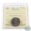 Image 1 : 5-cent 1925 ICCS Certified VF-20