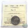 Image 1 : 5-cent 1926 Far 6 ICCS Certified F-15