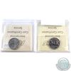 Image 2 : 5-cent 1951 Low Relief & 1951 Commemorative ICCS Certified MS-65. 2pcs